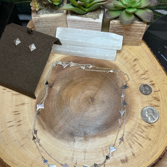 Stella & Dot Necklace & Earring Set ✨ - Picture 4 of 7